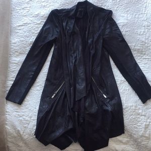 Zara leather jacket